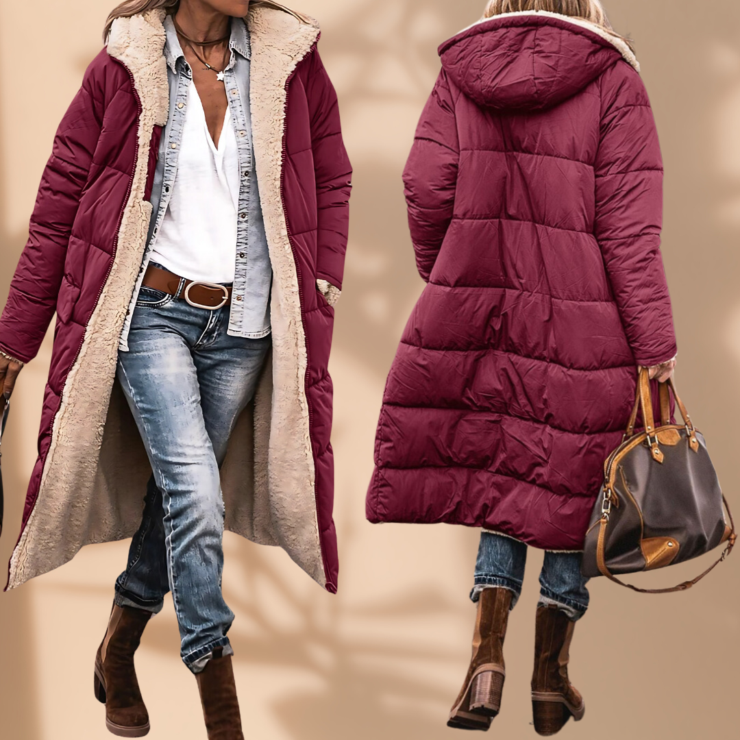 Windproof and Waterproof Winter Jacket for Women