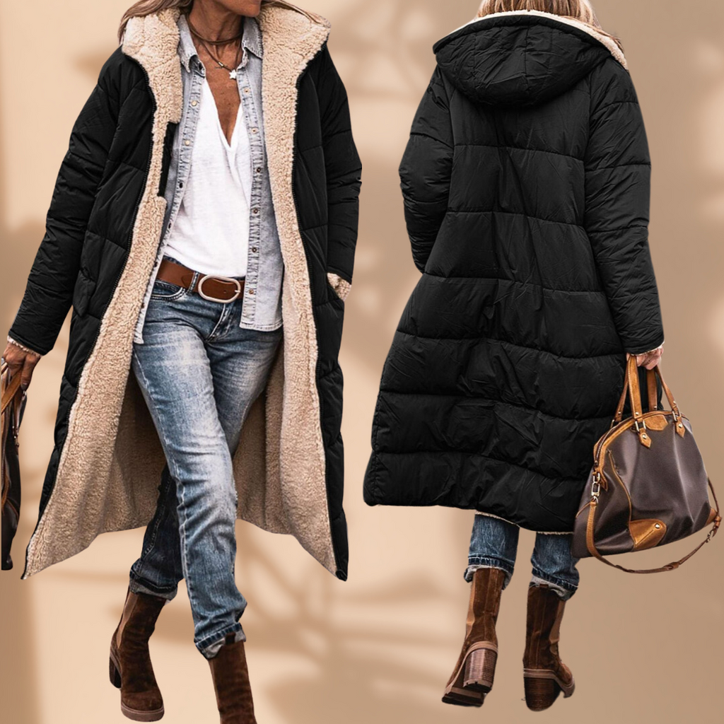 Windproof and Waterproof Winter Jacket for Women