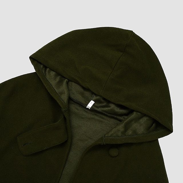 Women's Hooded Coat Short Vintage Style Occasion