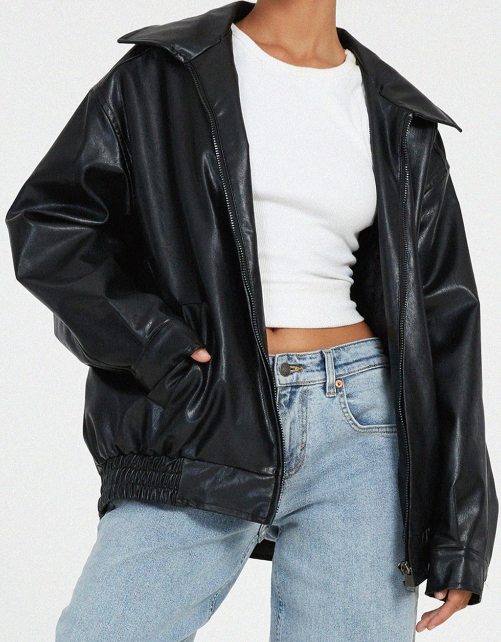 Women's Oversized Jacket Relaxed Fit Everyday Layering