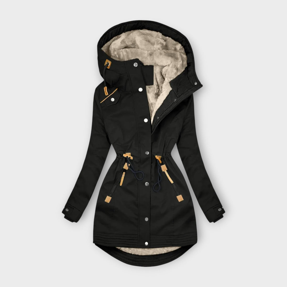 Winter Coat Minimal Design Warm Look Chic Everyday