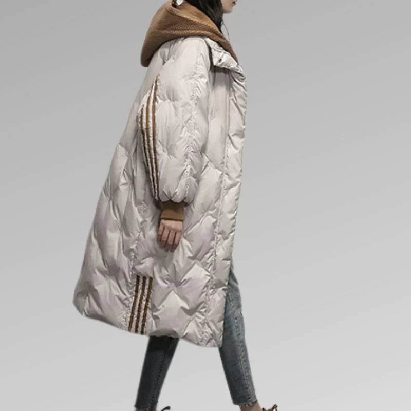 Long Lined Winter Coat Warm Look Elegant Everyday