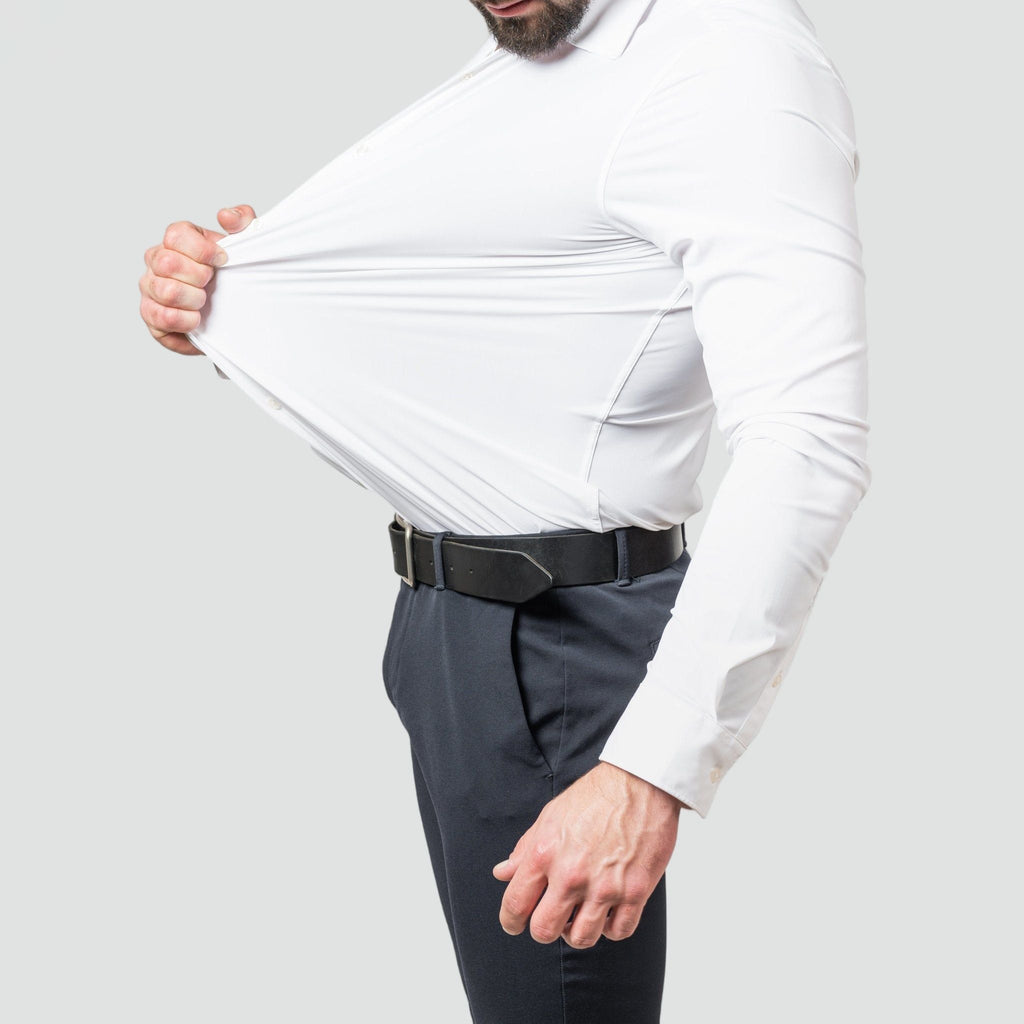 Men's Shirt White - Extreme Stretch & Non-Iron