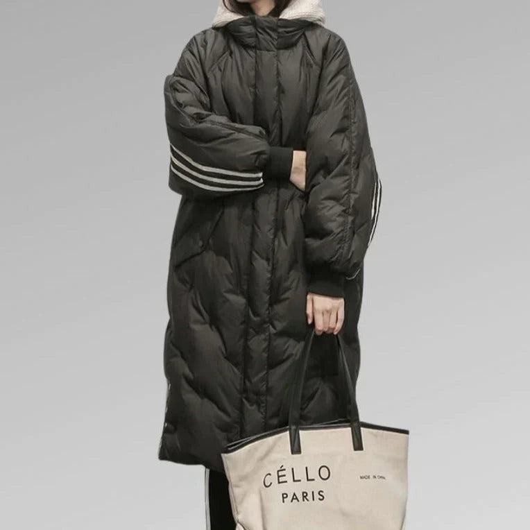 Long Lined Winter Coat Warm Look Elegant Everyday