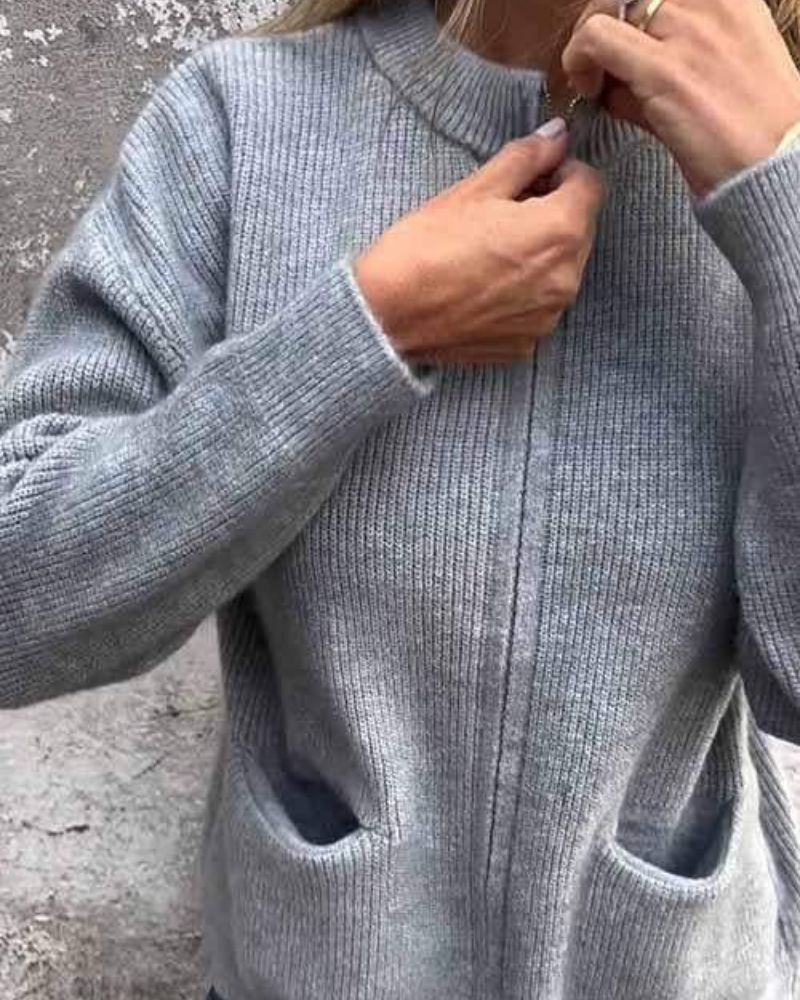 Everyday Cardigan Soft Knit Open Front Relaxed Layering