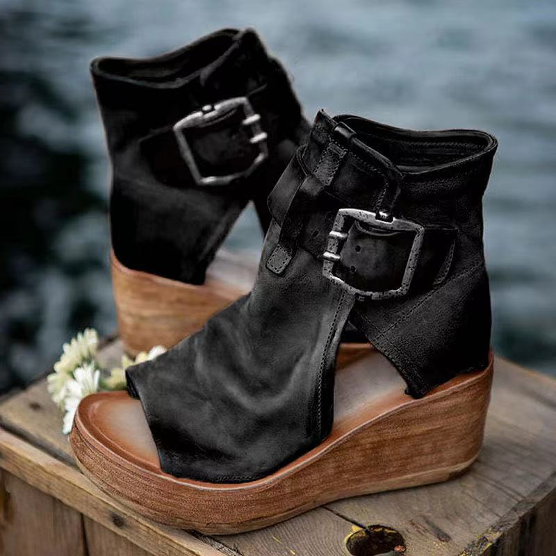 Orthopedic Boho Wedge Sandals