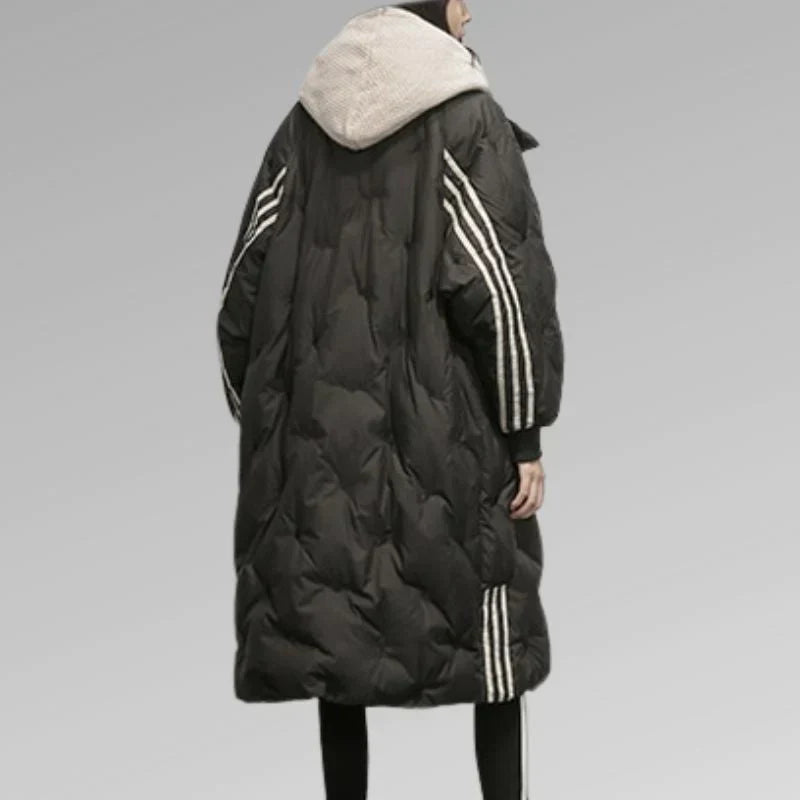 Long Lined Winter Coat Warm Look Elegant Everyday