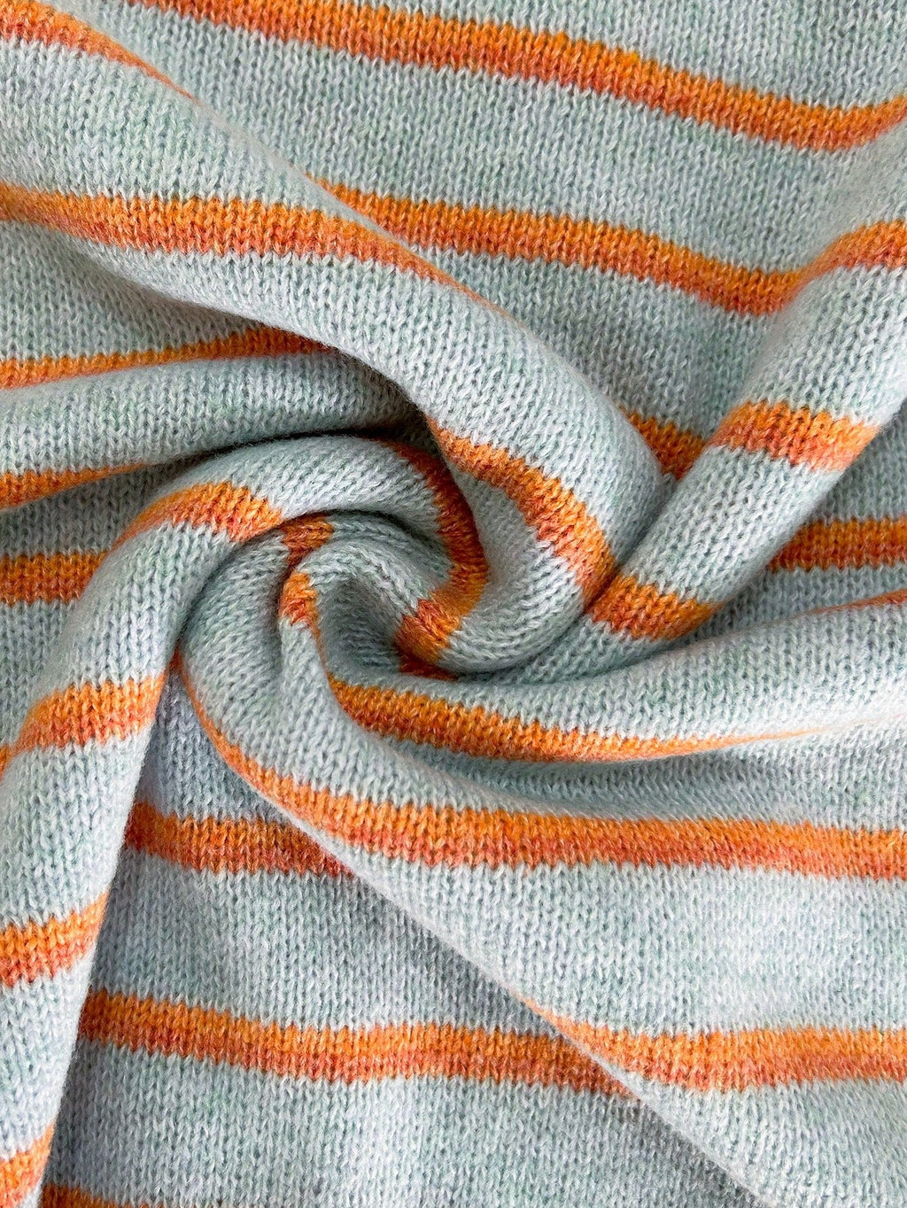 Bennett and Lowe Chelsea striped relaxed-fit knit cardigan for women, shown in a cozy, casual style with blue and white stripes.
