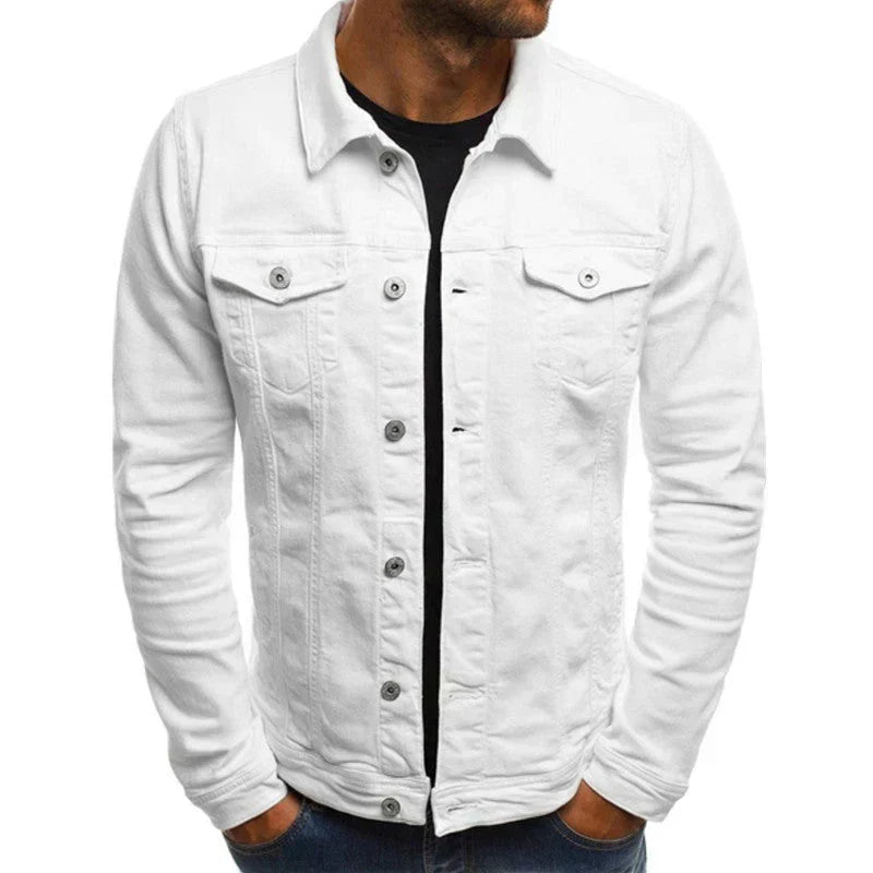 Men's Button Down Jacket Front Pockets Casual Everyday