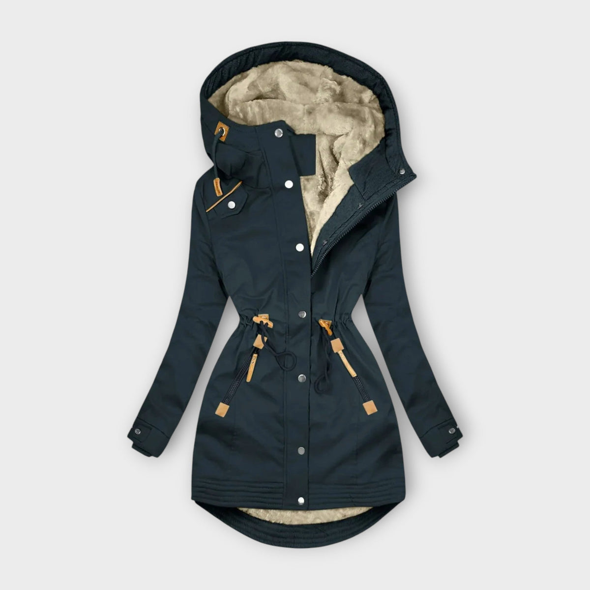 Winter Coat Minimal Design Warm Look Chic Everyday