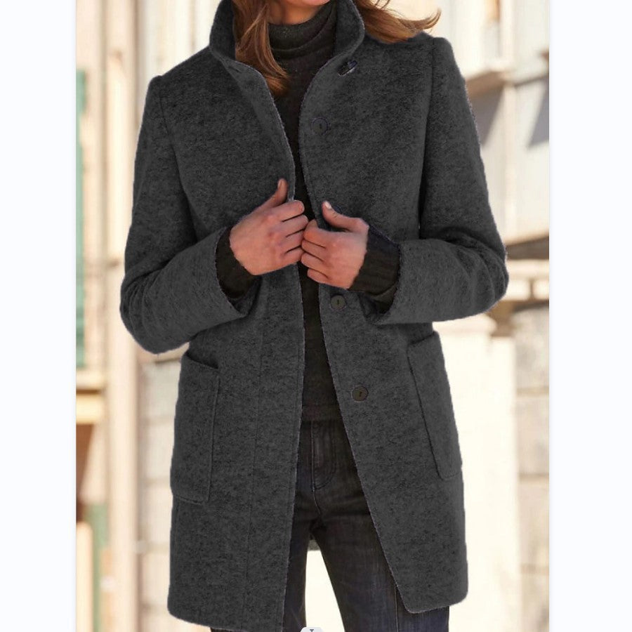 Modern Long Coat Elegant Refined Contemporary Design