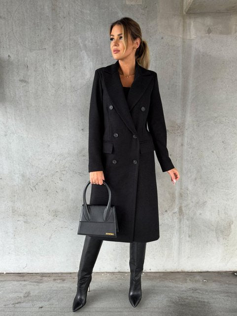 Women's Double-Breasted with Winter Sleeves