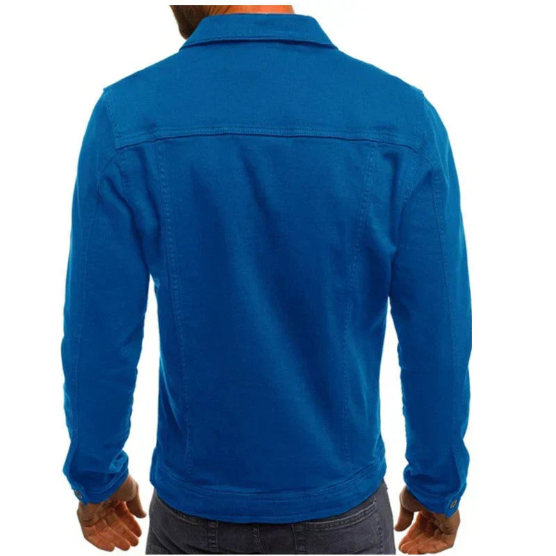 Men's Button Down Jacket Front Pockets Casual Everyday