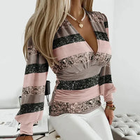 Pink and Black Striped