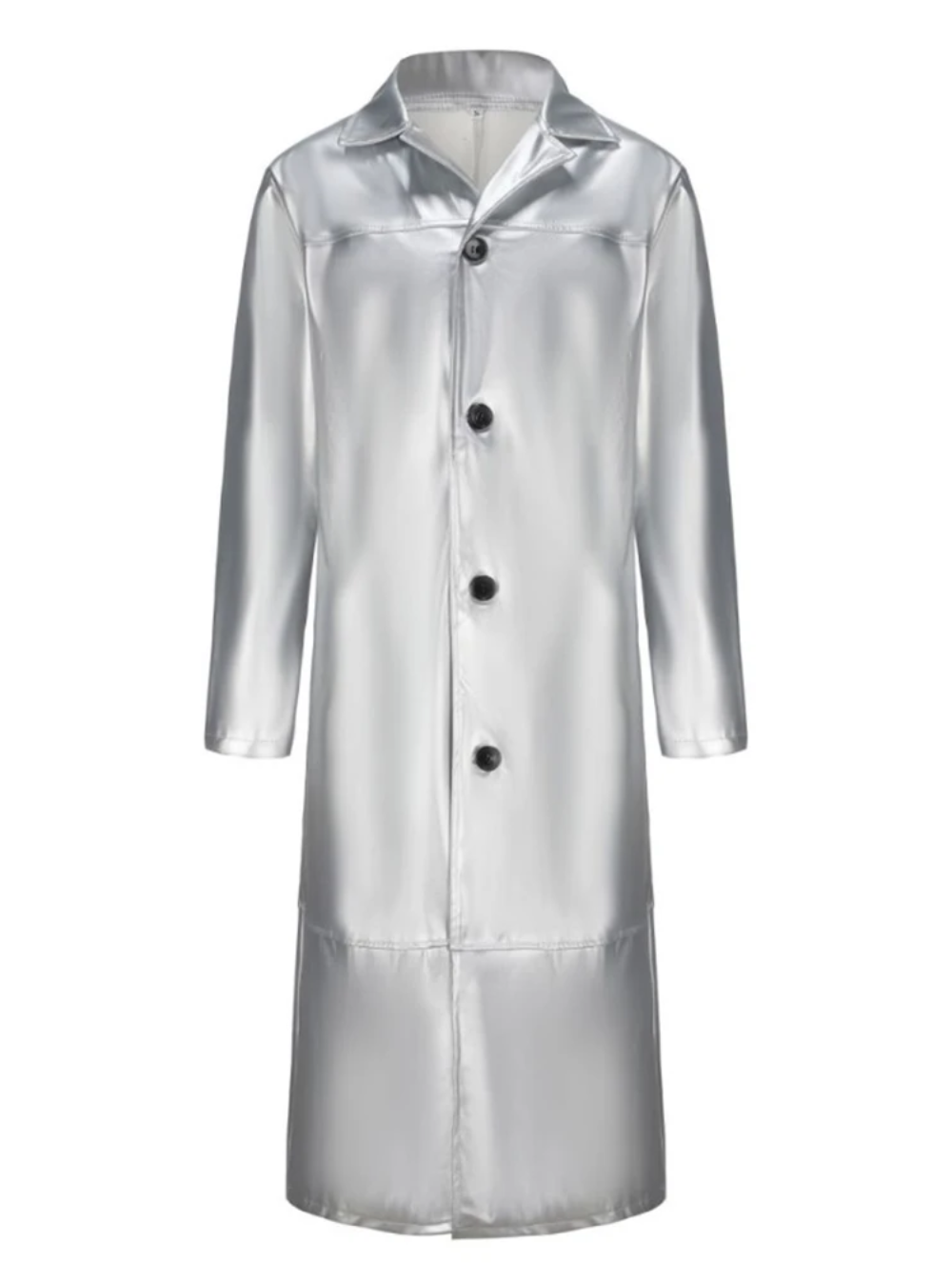 Long Leather Coat for Men