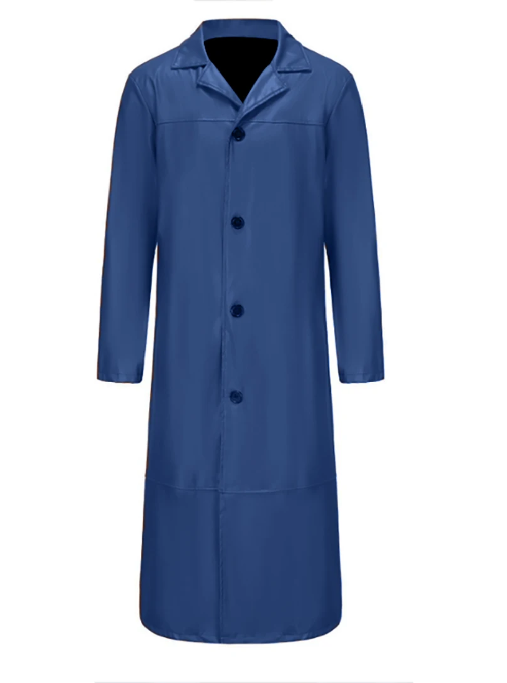 Long Leather Coat for Men