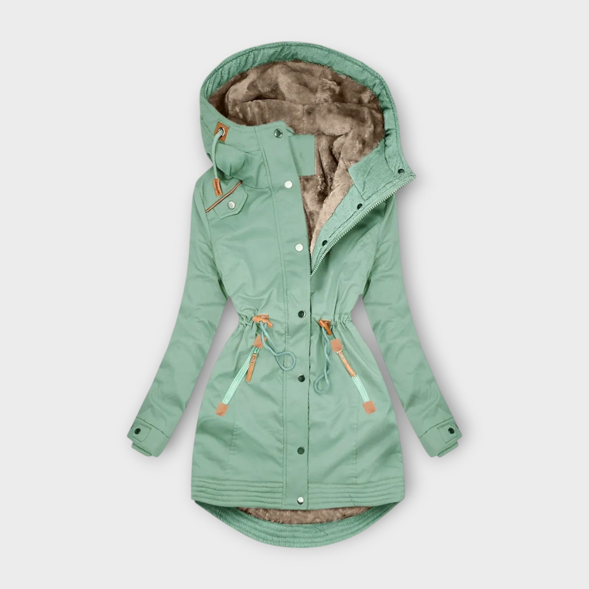 Winter Coat Minimal Design Warm Look Chic Everyday