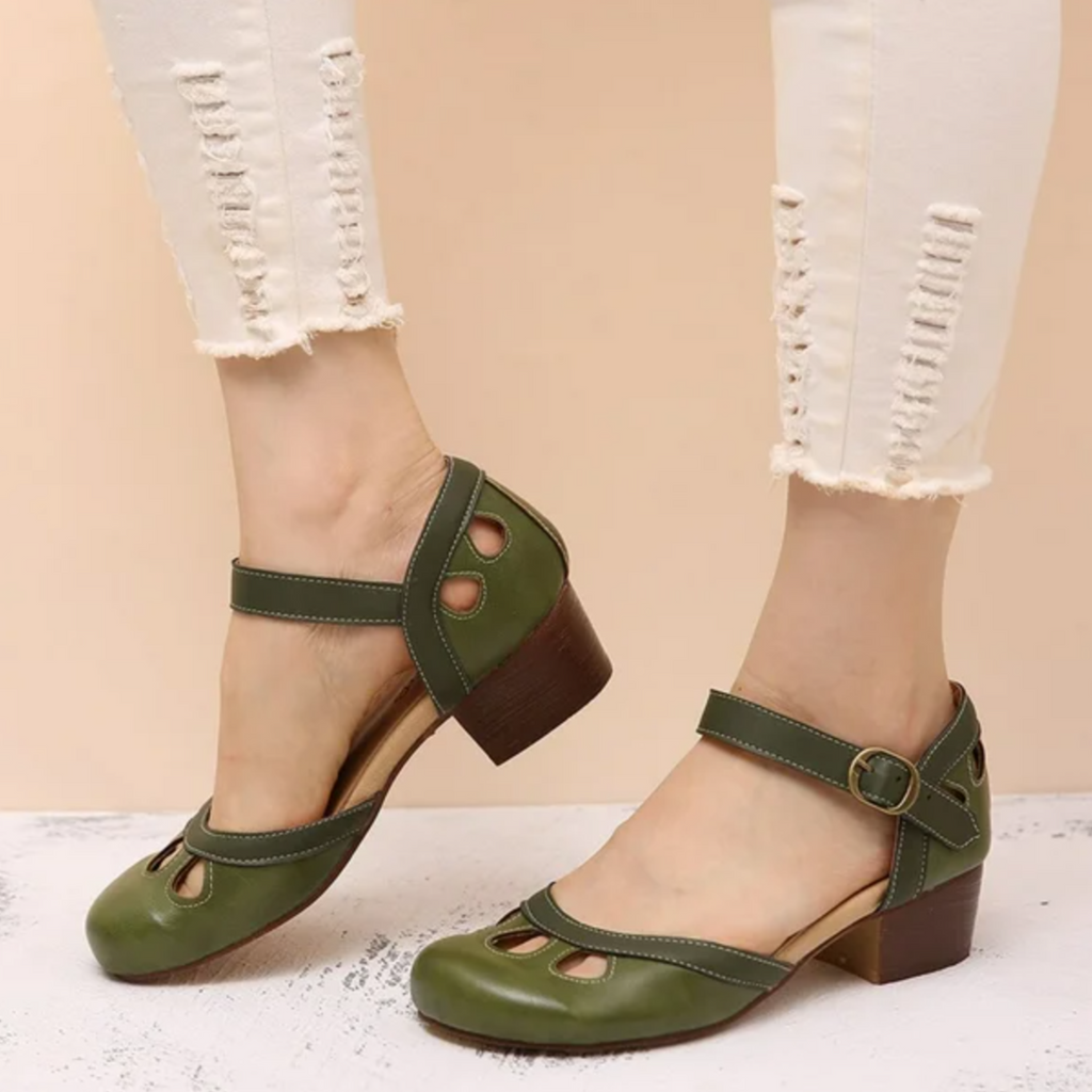 Orthopedic Low Heel Sandals