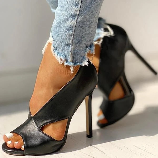 Orthopaedic Heeled Sandals Supportive Footbed