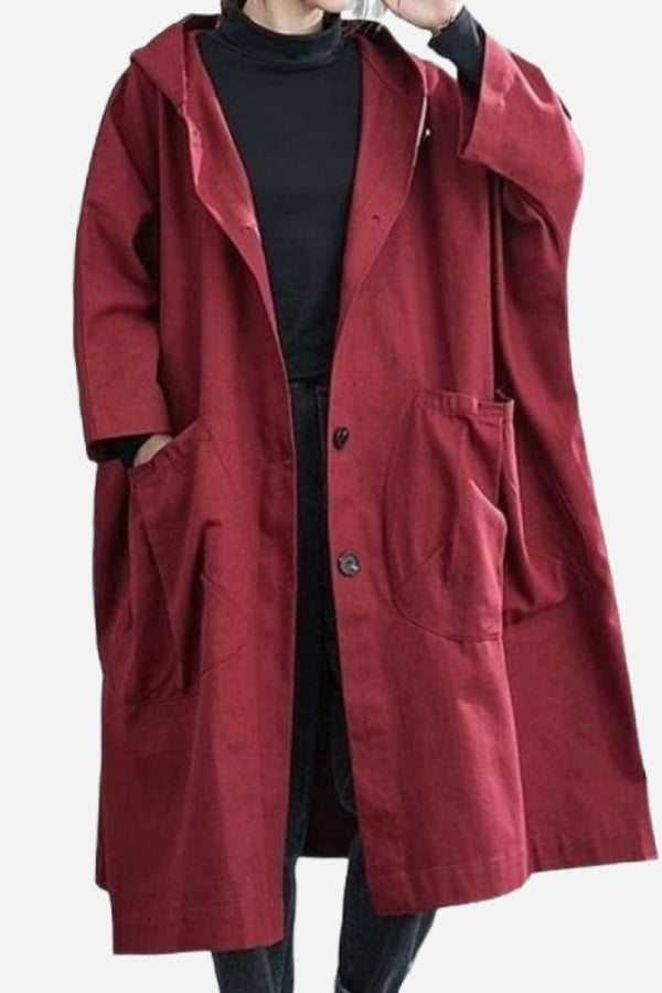 Oversized Waterproof Windbreaker Jacket