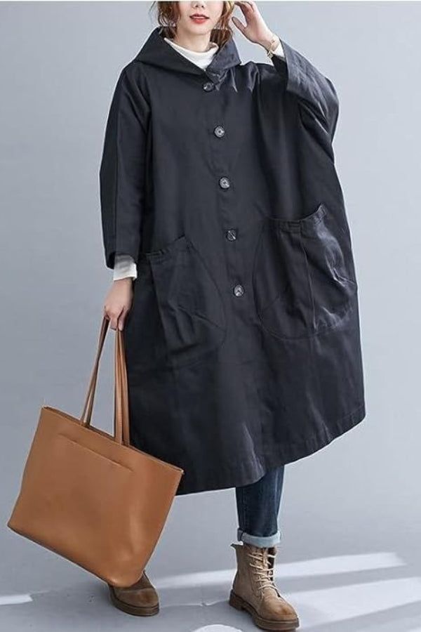 Oversized Waterproof Windbreaker Jacket