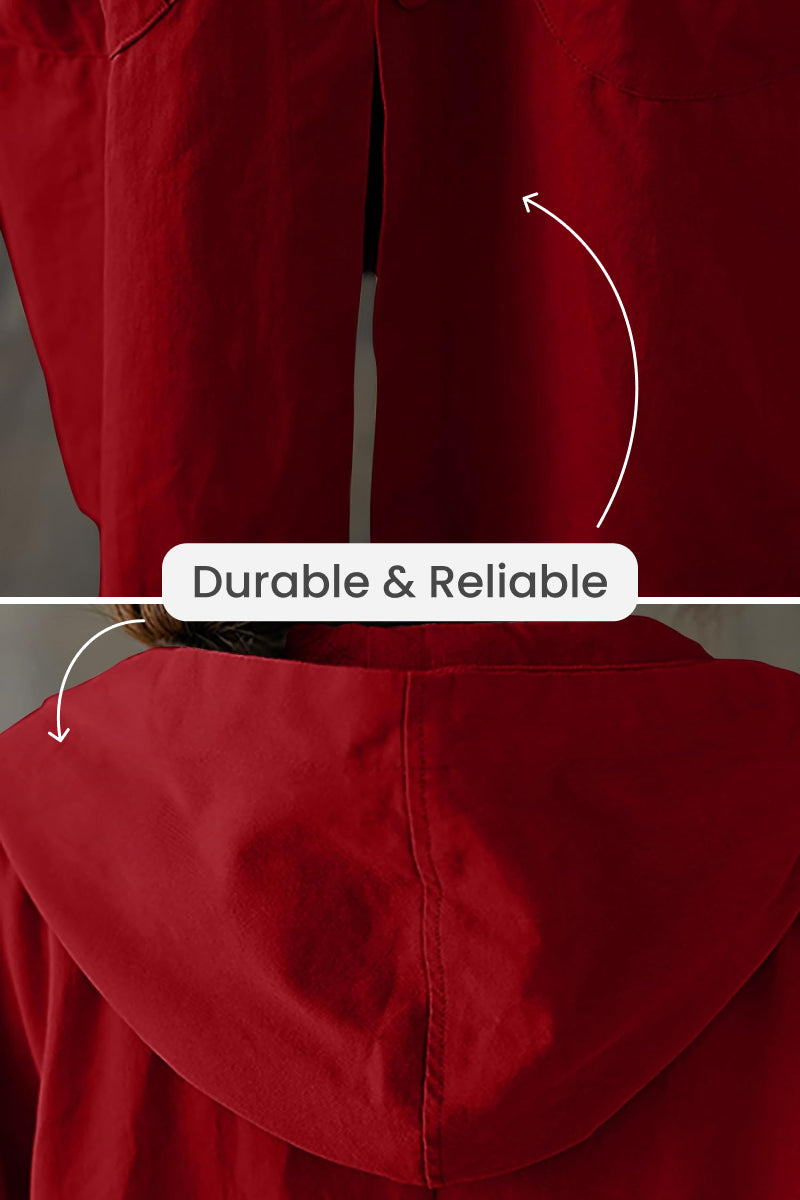 Oversized Waterproof Windbreaker Jacket