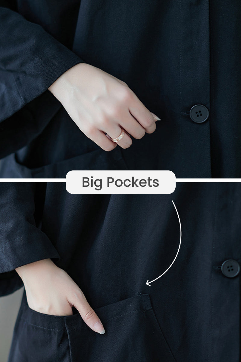 Oversized Waterproof Windbreaker Jacket