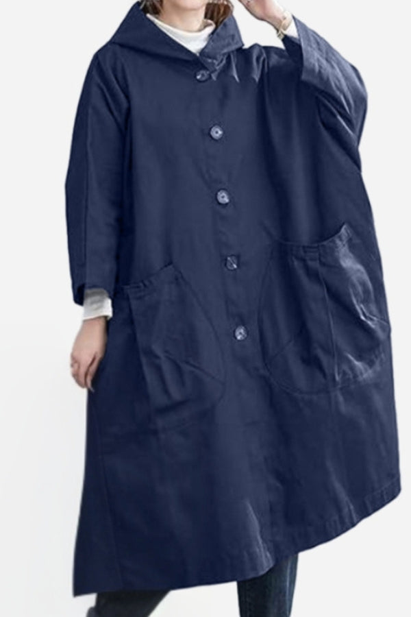 Oversized Waterproof Windbreaker Jacket