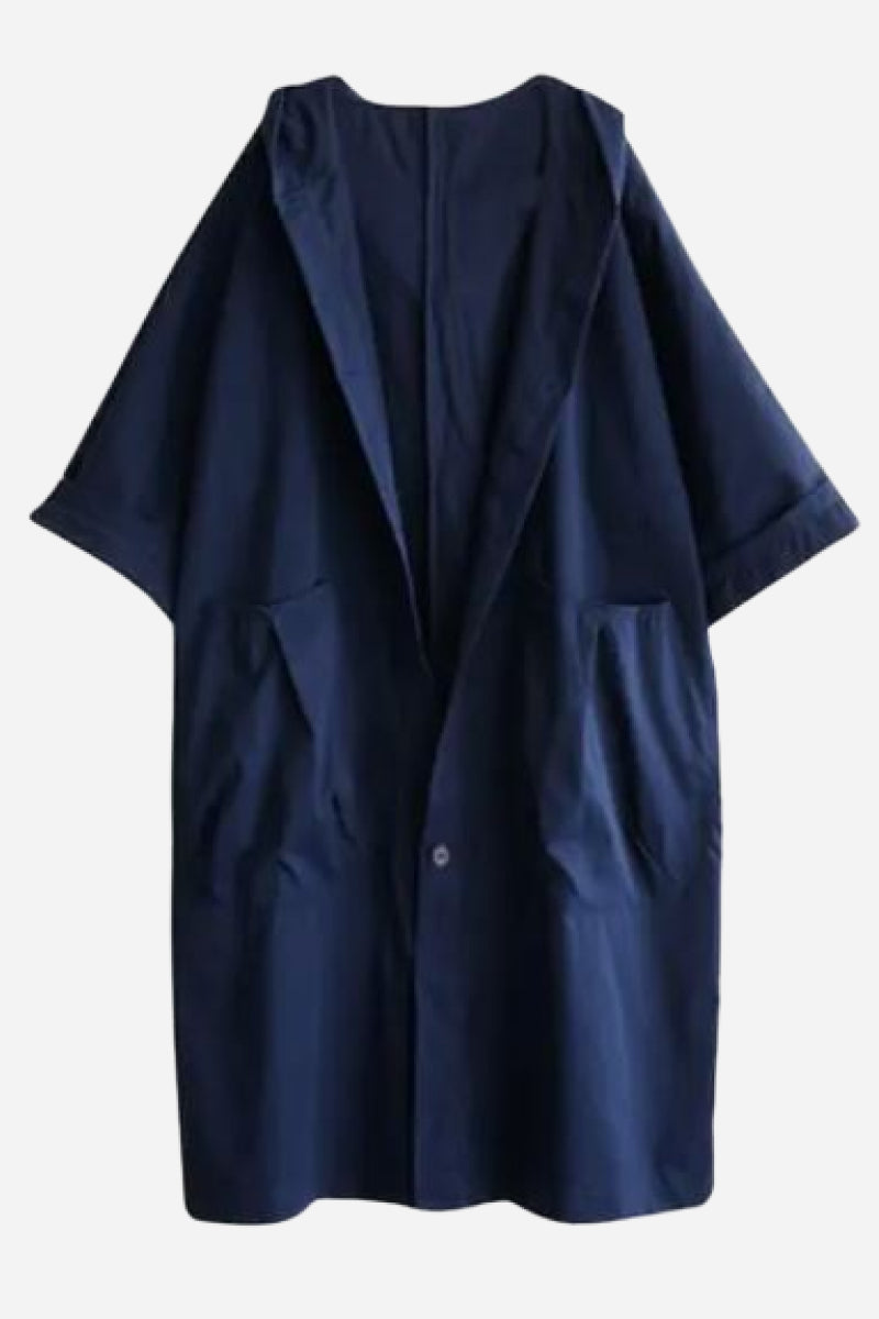 Oversized Waterproof Windbreaker Jacket