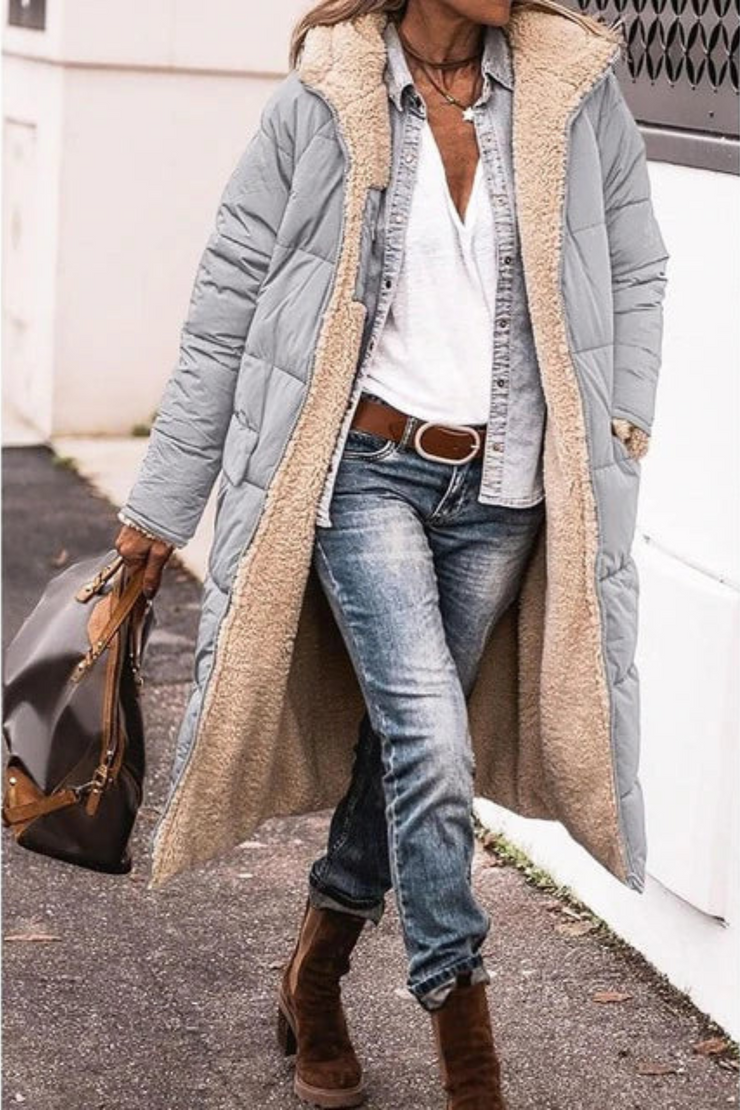 Windproof and Waterproof Winter Jacket for Women