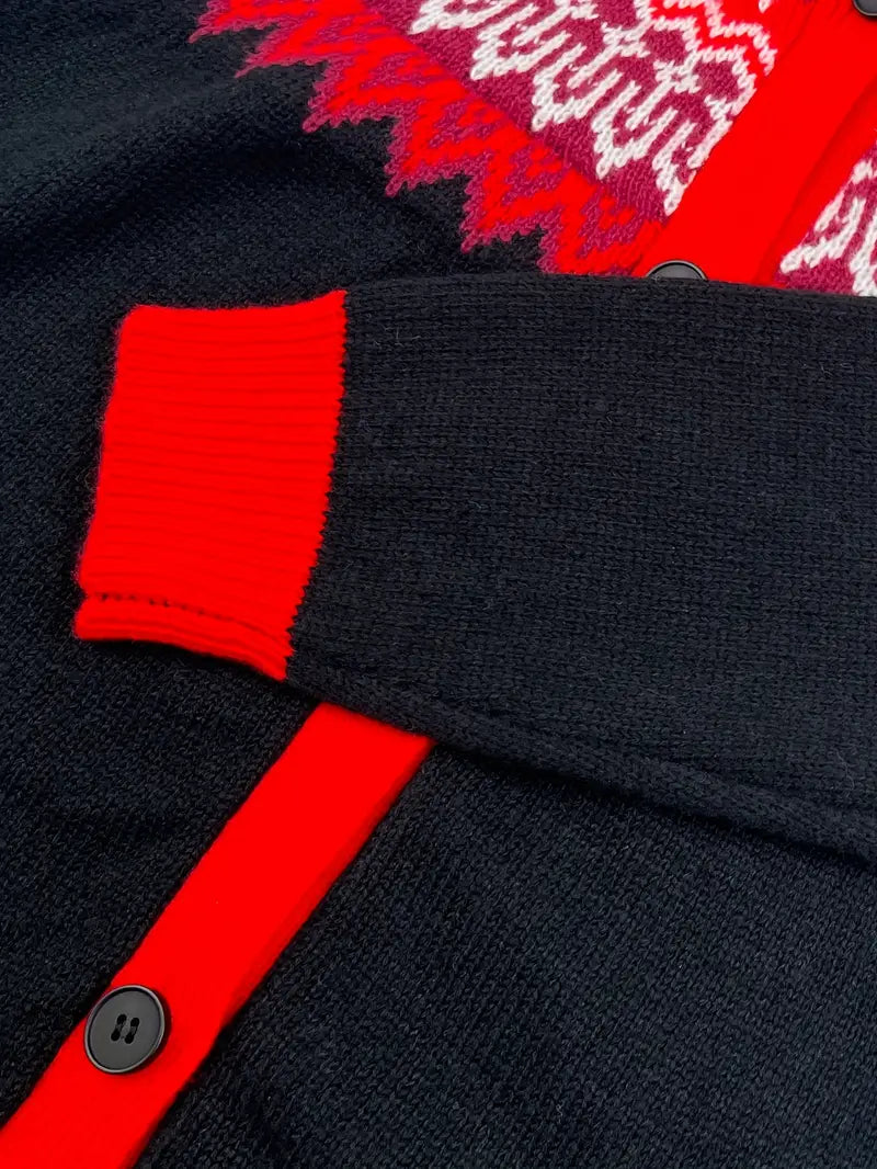 Hooded Cardigan Casual Knit Open Front Long Sleeve Cosy