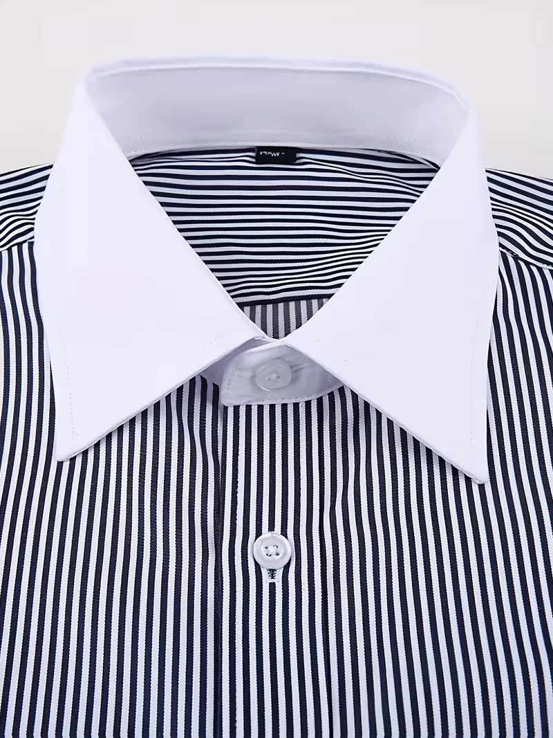 Mens Mandarin Collar Shirt