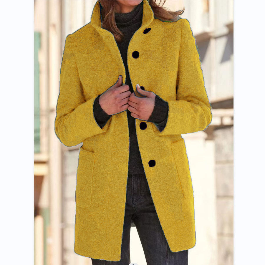 Modern Long Coat Elegant Refined Contemporary Design