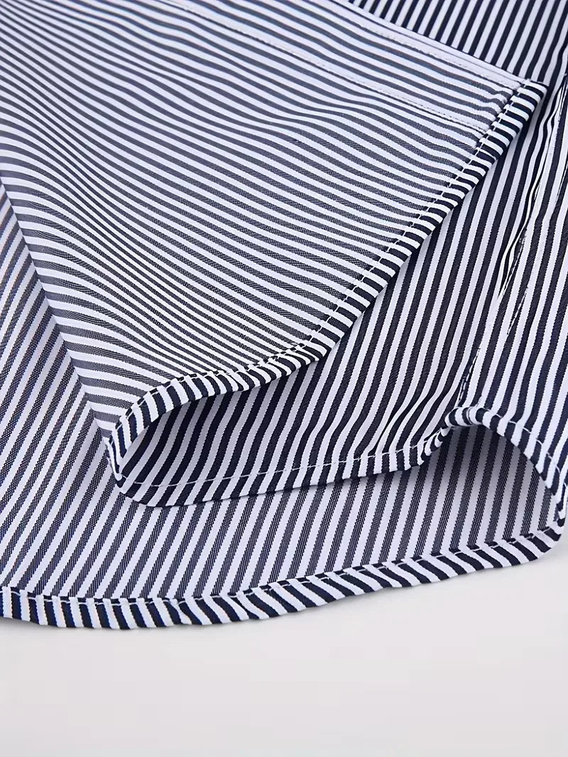 Mens Mandarin Collar Shirt