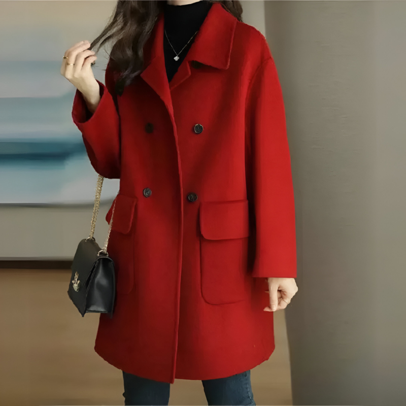 Formal Coat Stylish Refined Elegant Winter Tailored