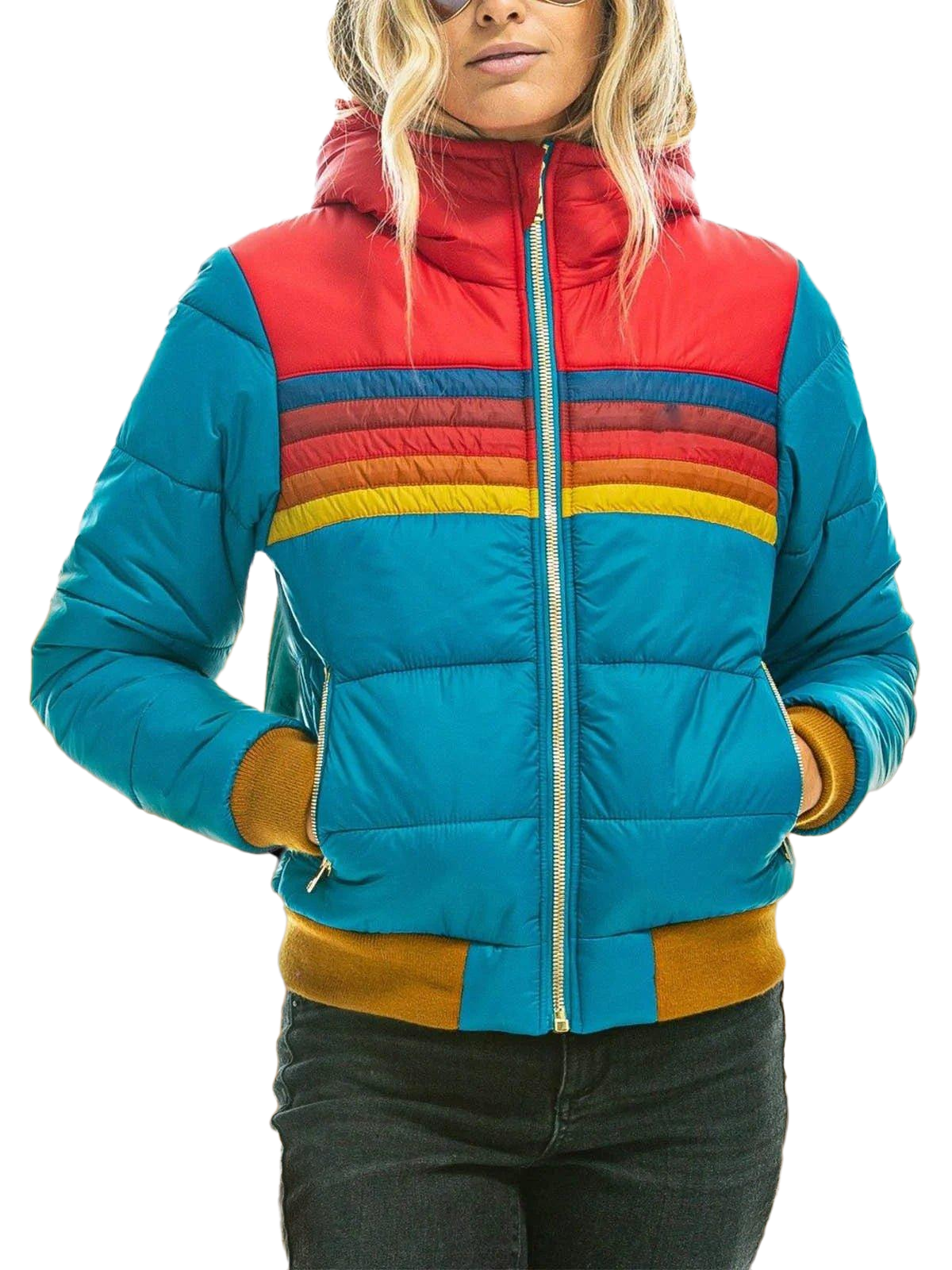 Women's Alpine Jacket Urban Scandinavian Design Zip Up Winter