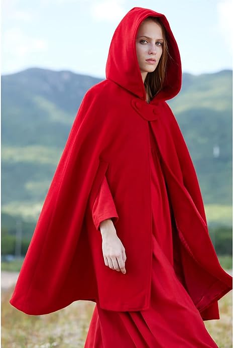 Women's Hooded Coat Short Vintage Style Occasion