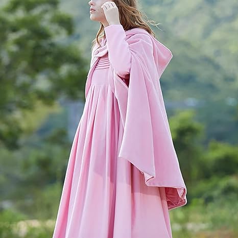 Women's Hooded Coat Short Vintage Style Occasion