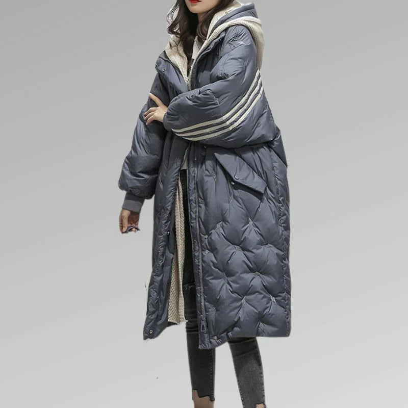 Long Lined Winter Coat Warm Look Elegant Everyday
