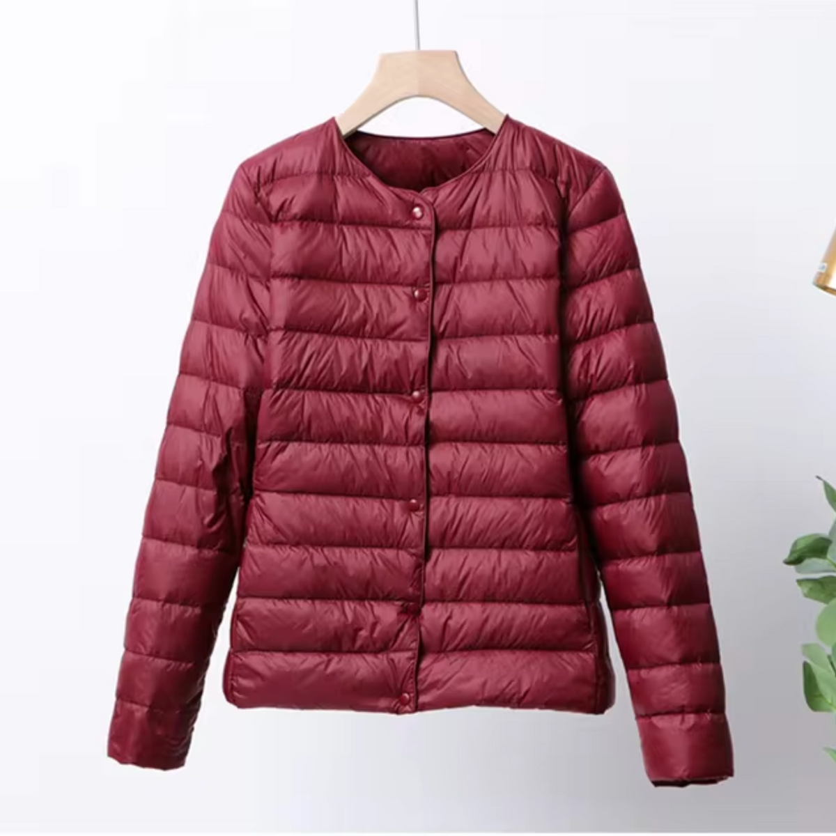Women's Down Jacket Ultralight Packable Quilted Hooded