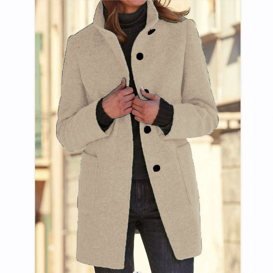 Modern Long Coat Elegant Refined Contemporary Design