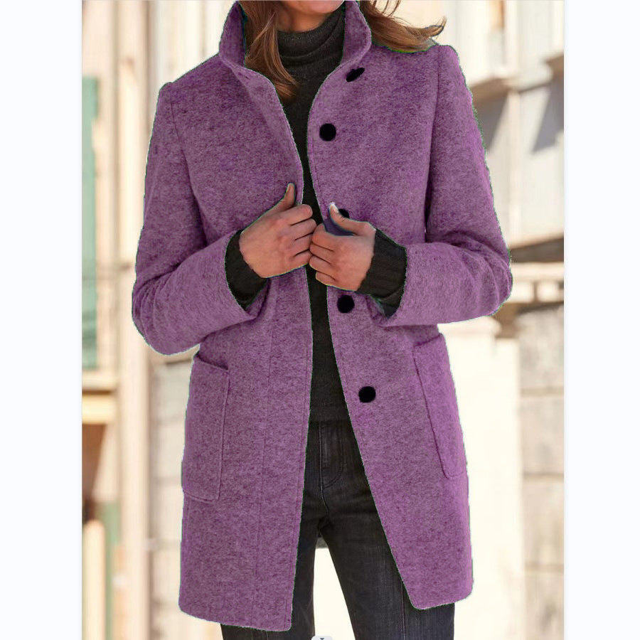 Modern Long Coat Elegant Refined Contemporary Design