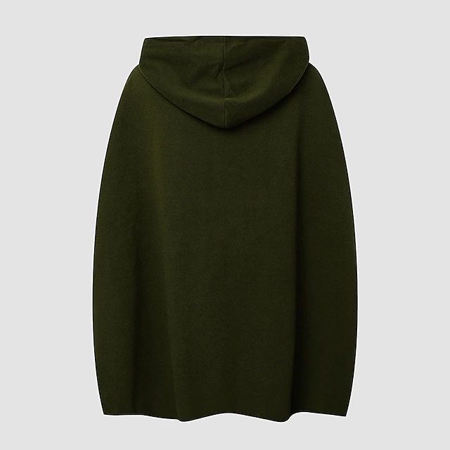Women's Hooded Coat Short Vintage Style Occasion