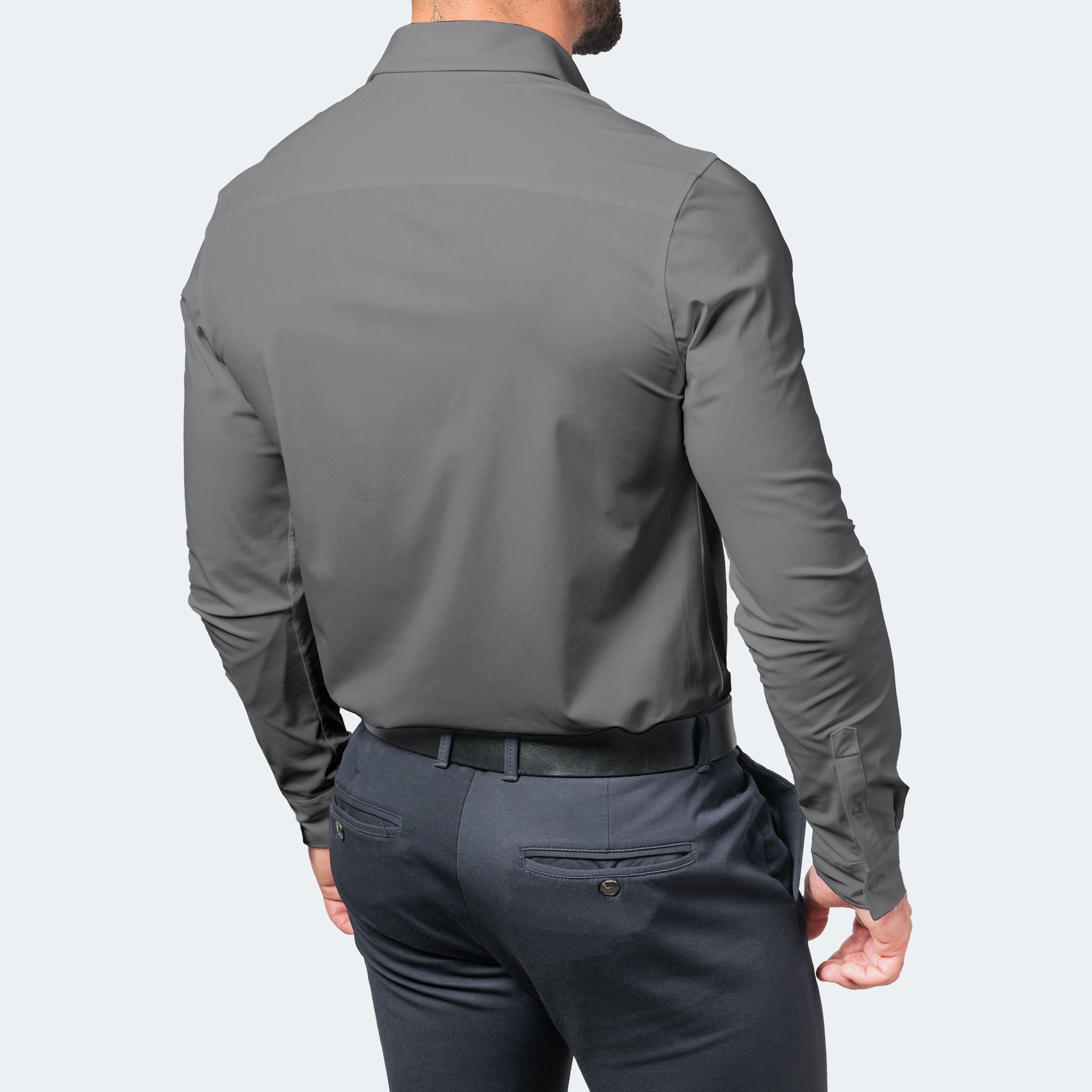 Men's Shirt White - Extreme Stretch & Non-Iron