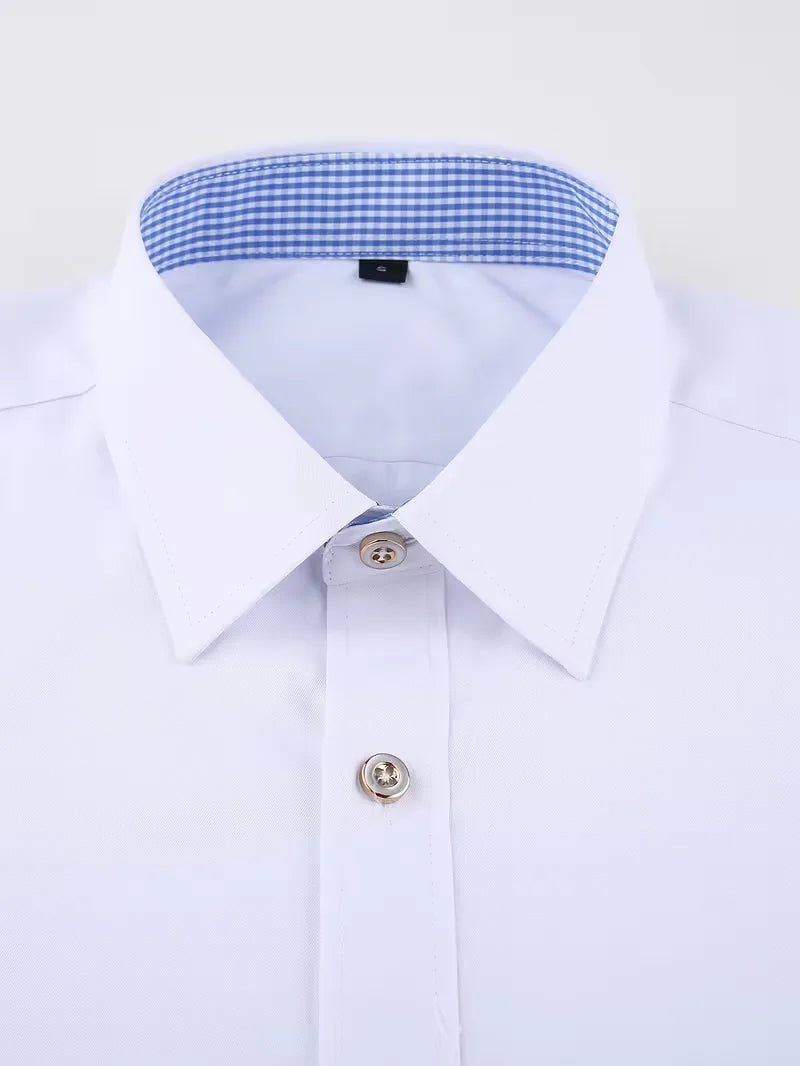 Mens Mandarin Collar Shirt