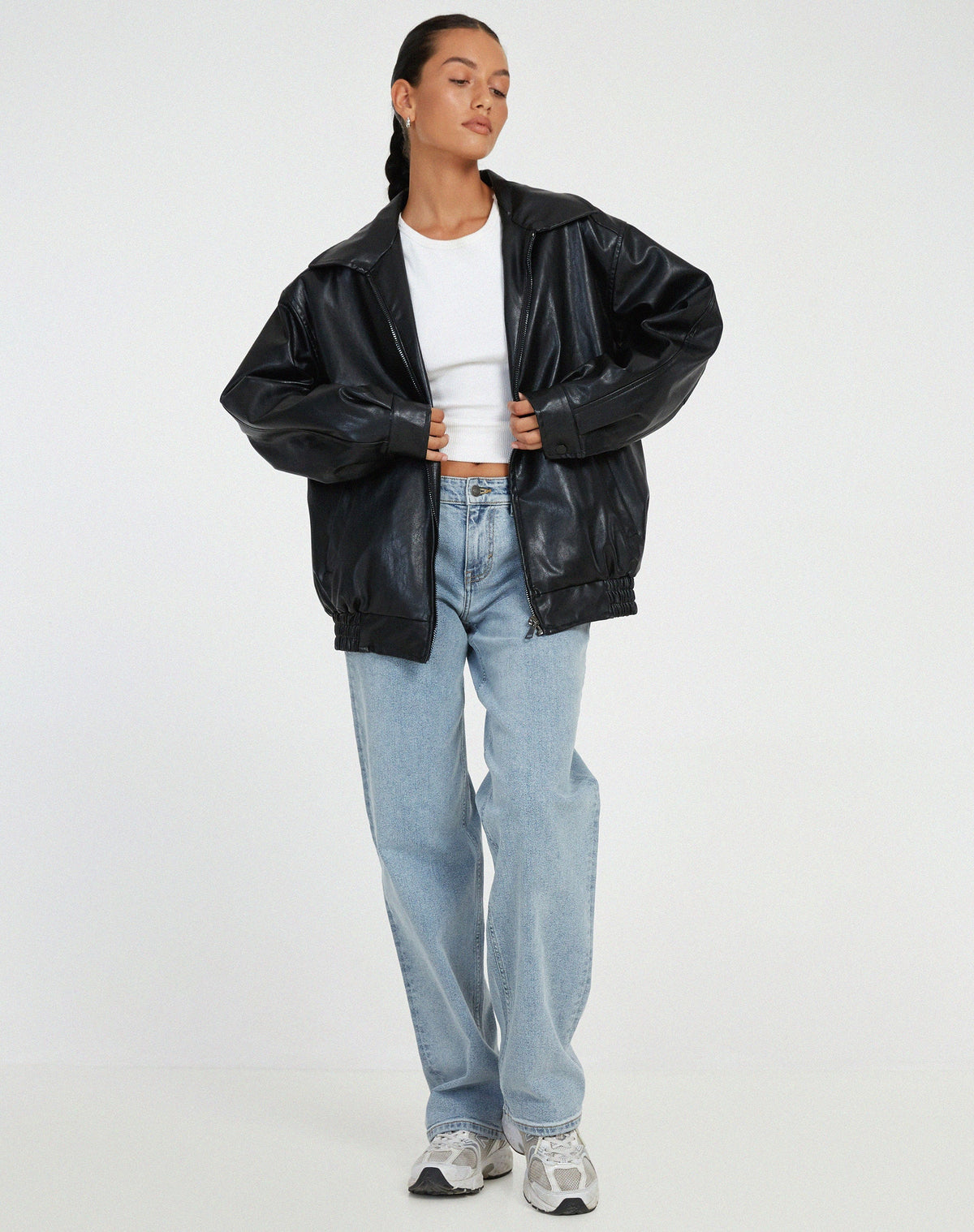Women's Oversized Jacket Relaxed Fit Everyday Layering