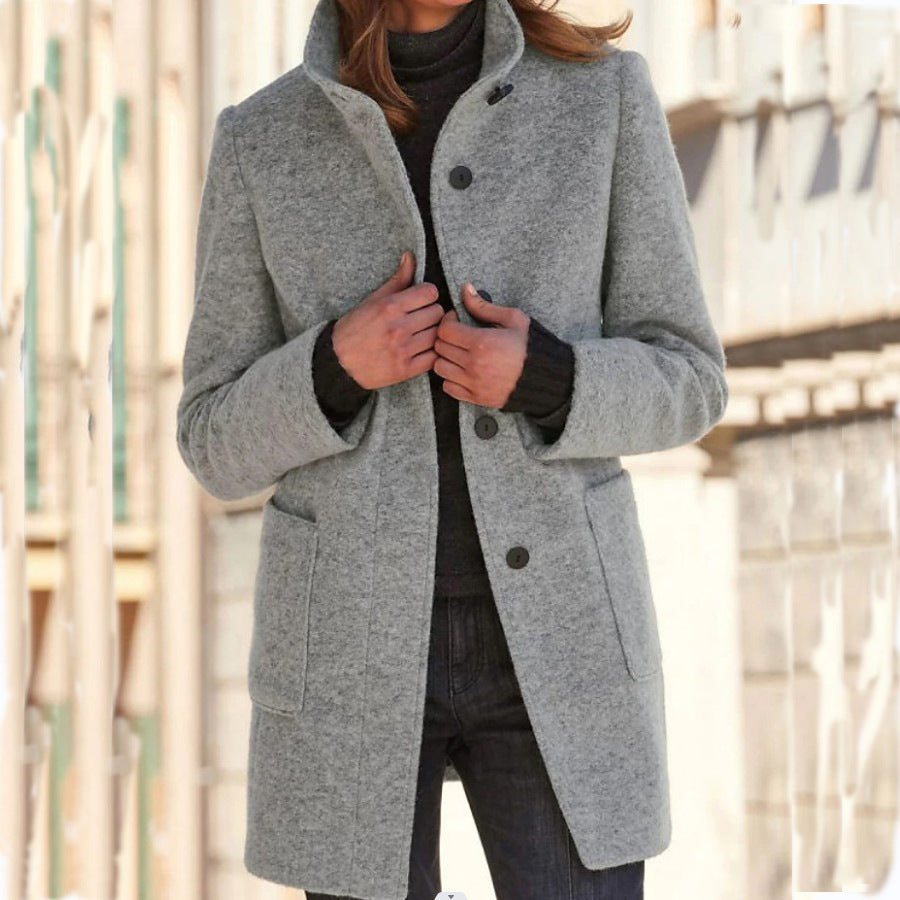 Modern Long Coat Elegant Refined Contemporary Design