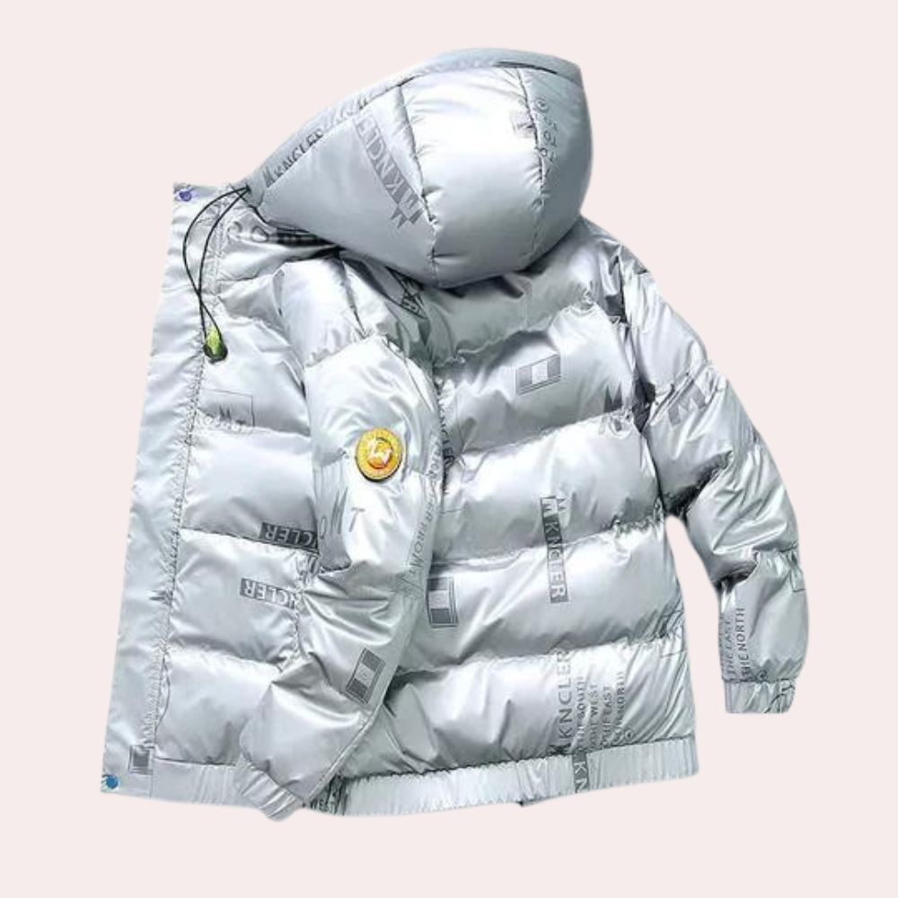 Men's High-Quality Winter Jacket with Hood & Versatile Design