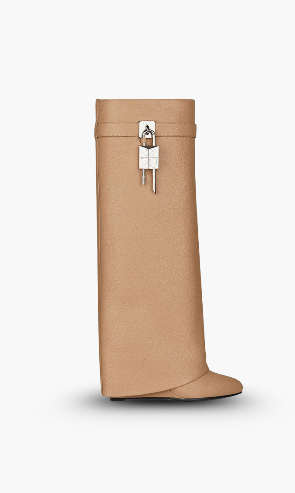Wedge Boots Ankle Vegan Leather Block Heel Zip Up Autumn