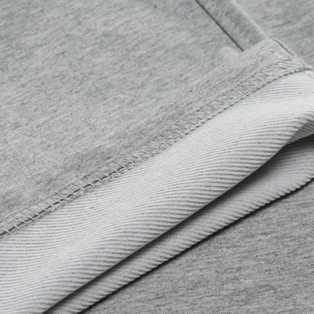 Men's Joggers With Elastic Waist And Straight Leg